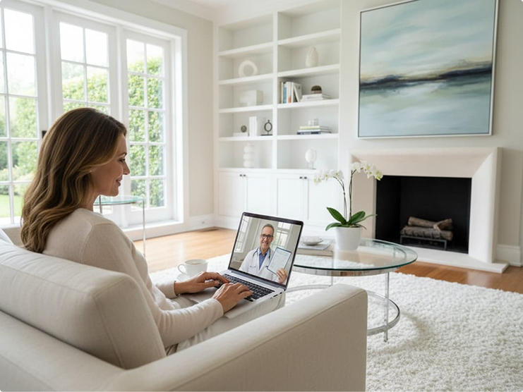 Telehealth session